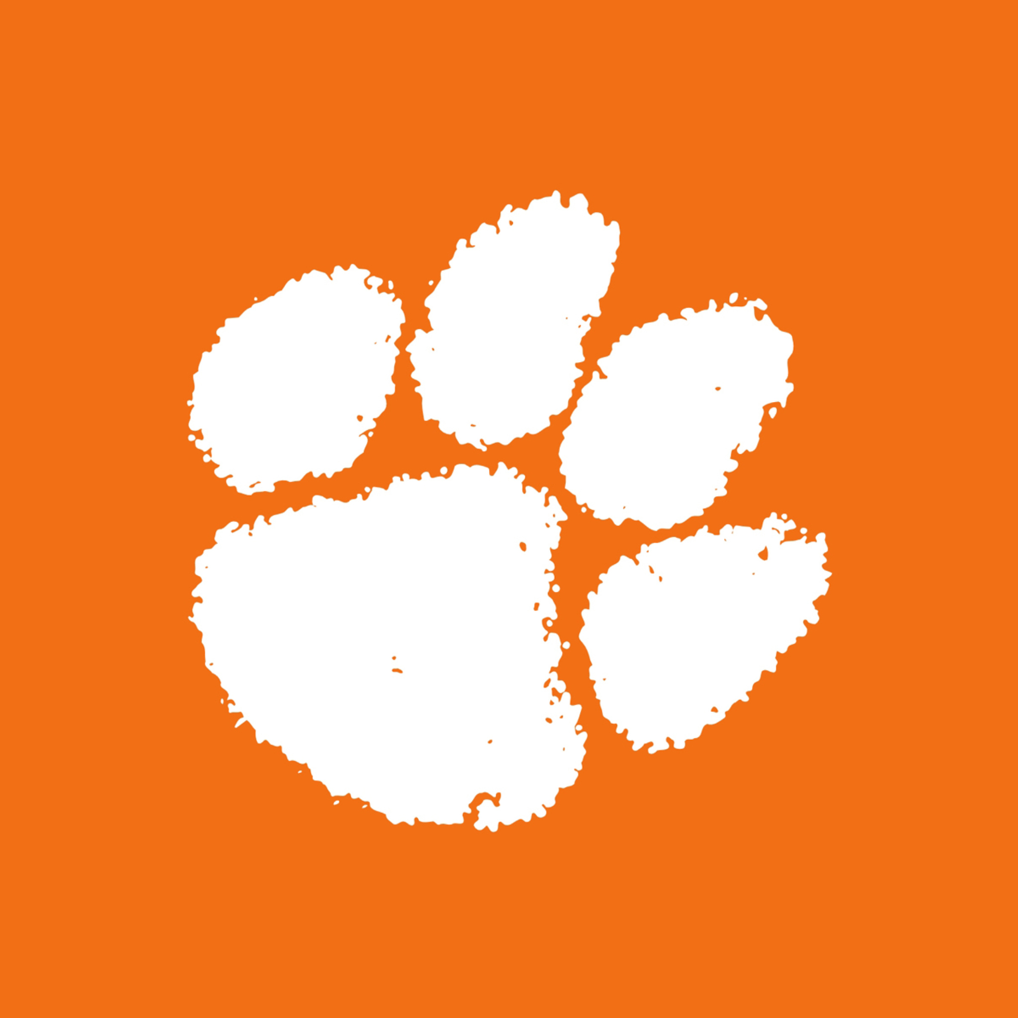 Screenshot №1 pro téma Clemson Tigers 2048x2048