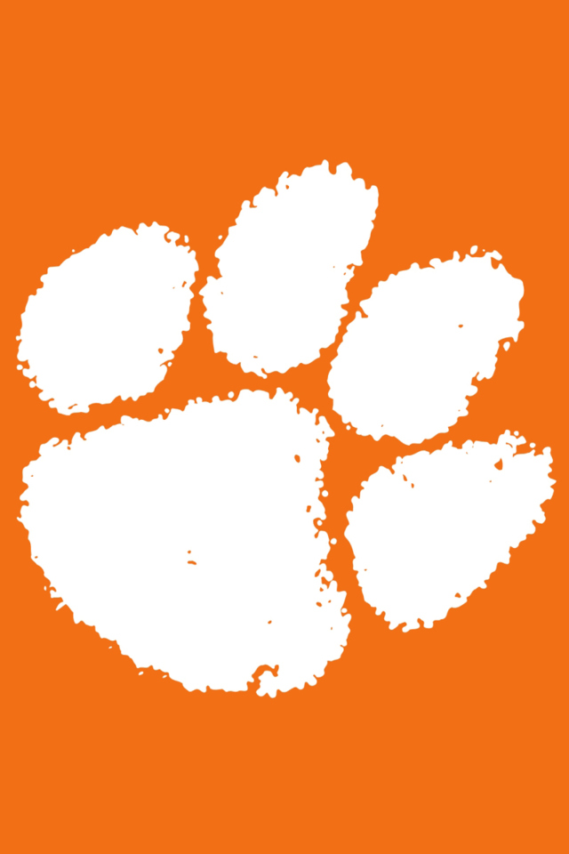 Screenshot №1 pro téma Clemson Tigers 640x960