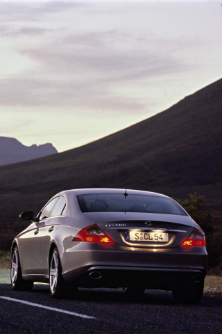 Mercedes CLS Class wallpaper 320x480