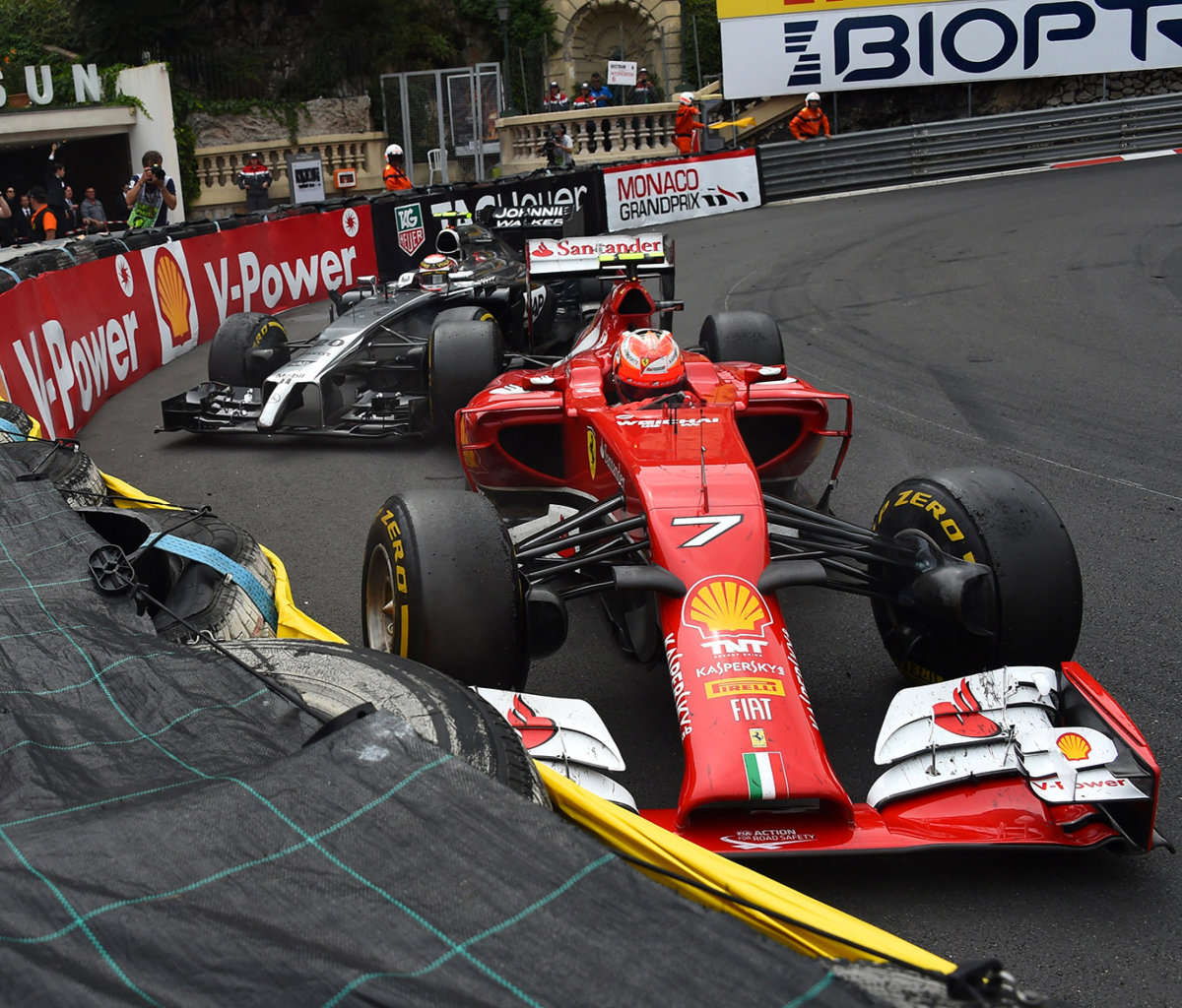 Screenshot №1 pro téma Ferrari Formula 1 Monaco 1200x1024