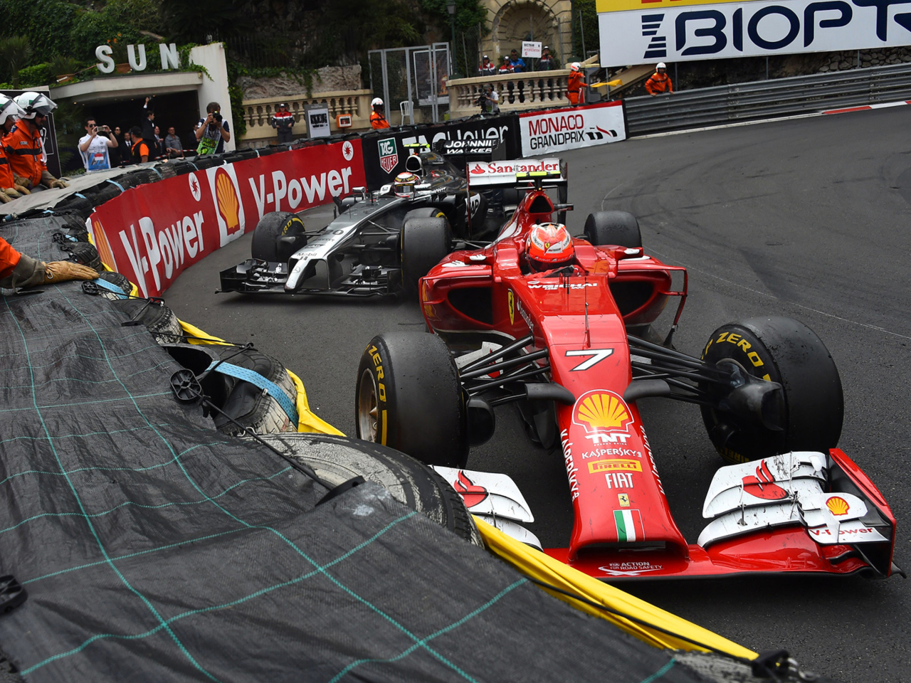 Screenshot №1 pro téma Ferrari Formula 1 Monaco 1280x960