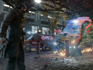 Das Watch Dogs Wallpaper 320x240