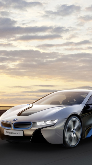 Screenshot №1 pro téma BMW i8 Concept 360x640