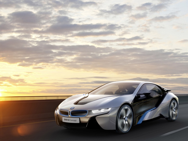 Screenshot №1 pro téma BMW i8 Concept 640x480