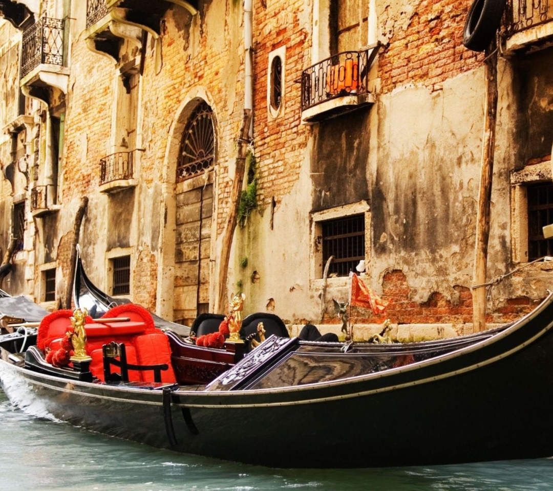 Das Venice Gondola, Italy Wallpaper 1080x960