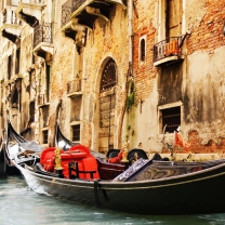 Обои Venice Gondola, Italy 208x208