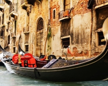 Fondo de pantalla Venice Gondola, Italy 220x176