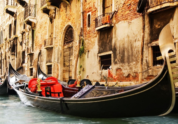 Das Venice Gondola, Italy Wallpaper