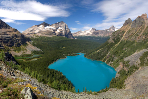 Das Canada Landscape Wallpaper 480x320