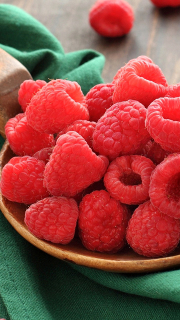 Beautiful raspberry wallpaper 360x640