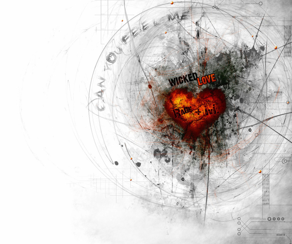 Sfondi Heart Abstract 960x800