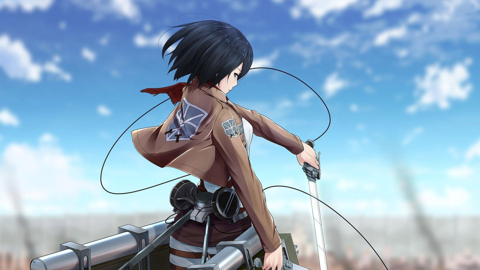 Mikasa Ackerman - Attack on Titan 1 screenshot #1 1600x900