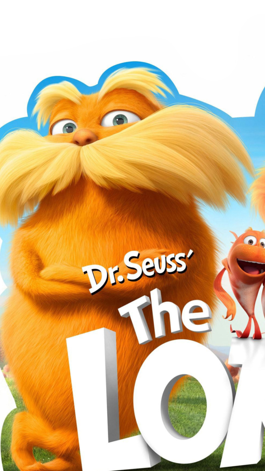 Fondo de pantalla Dr Seuss The Lorax Movie 1080x1920