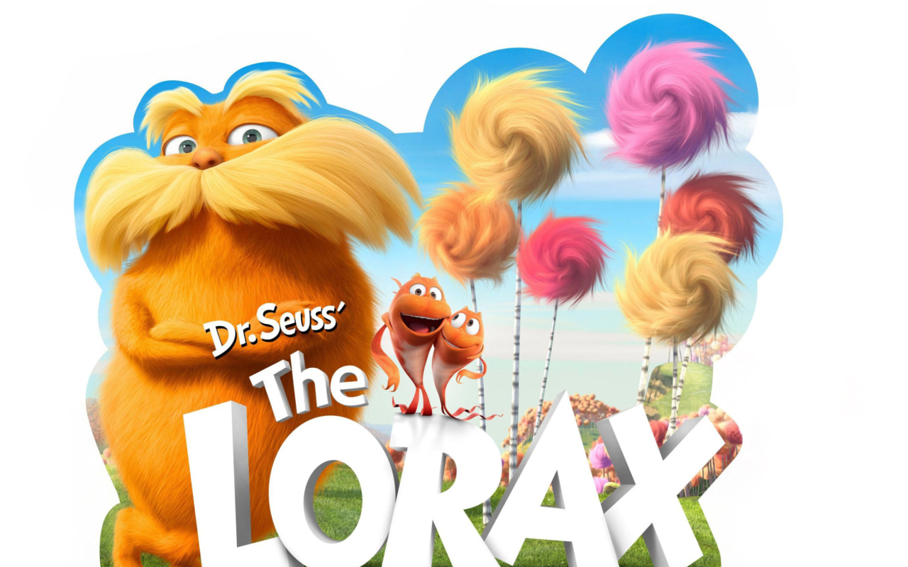 Dr Seuss The Lorax Movie wallpaper 1280x800