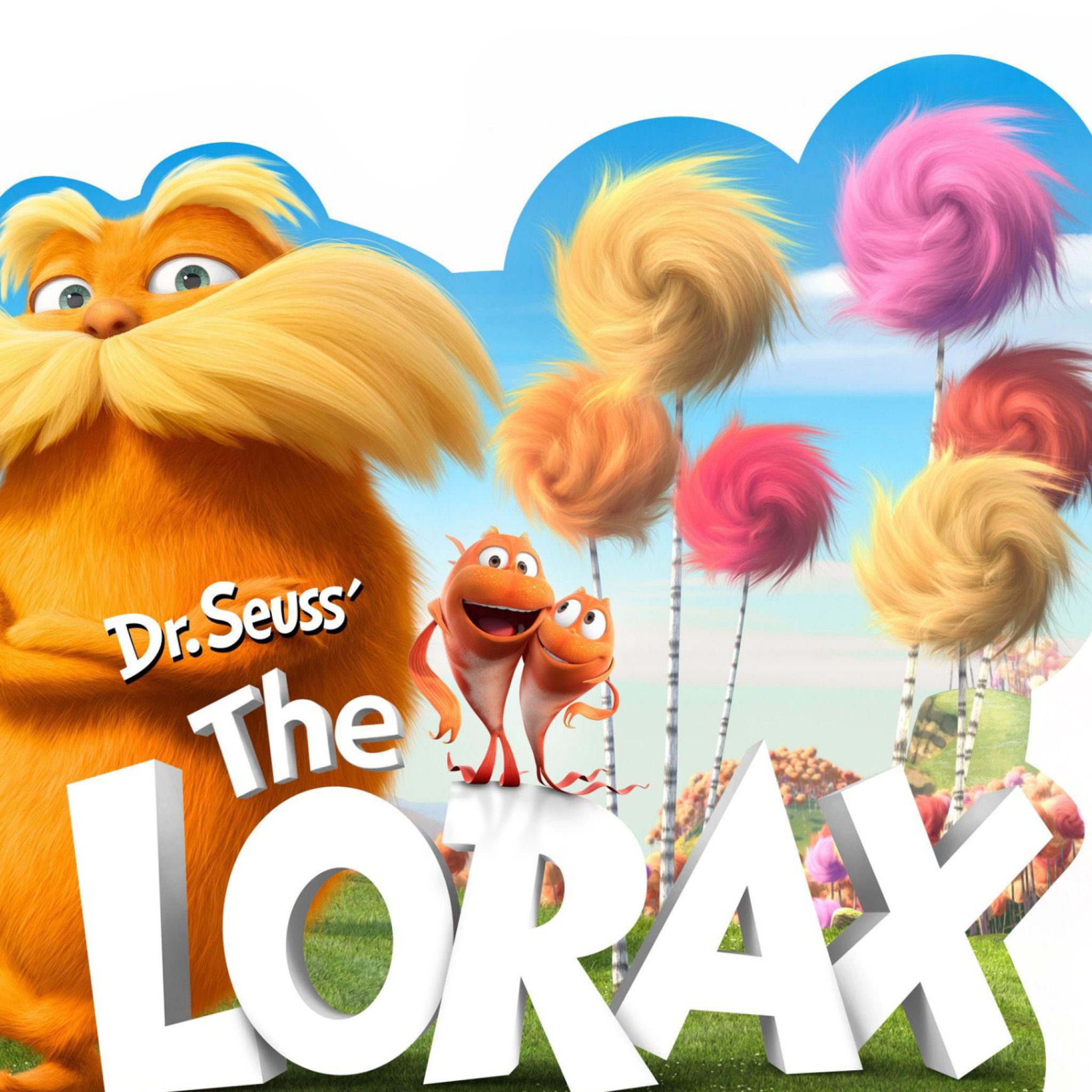 Das Dr Seuss The Lorax Movie Wallpaper 2048x2048