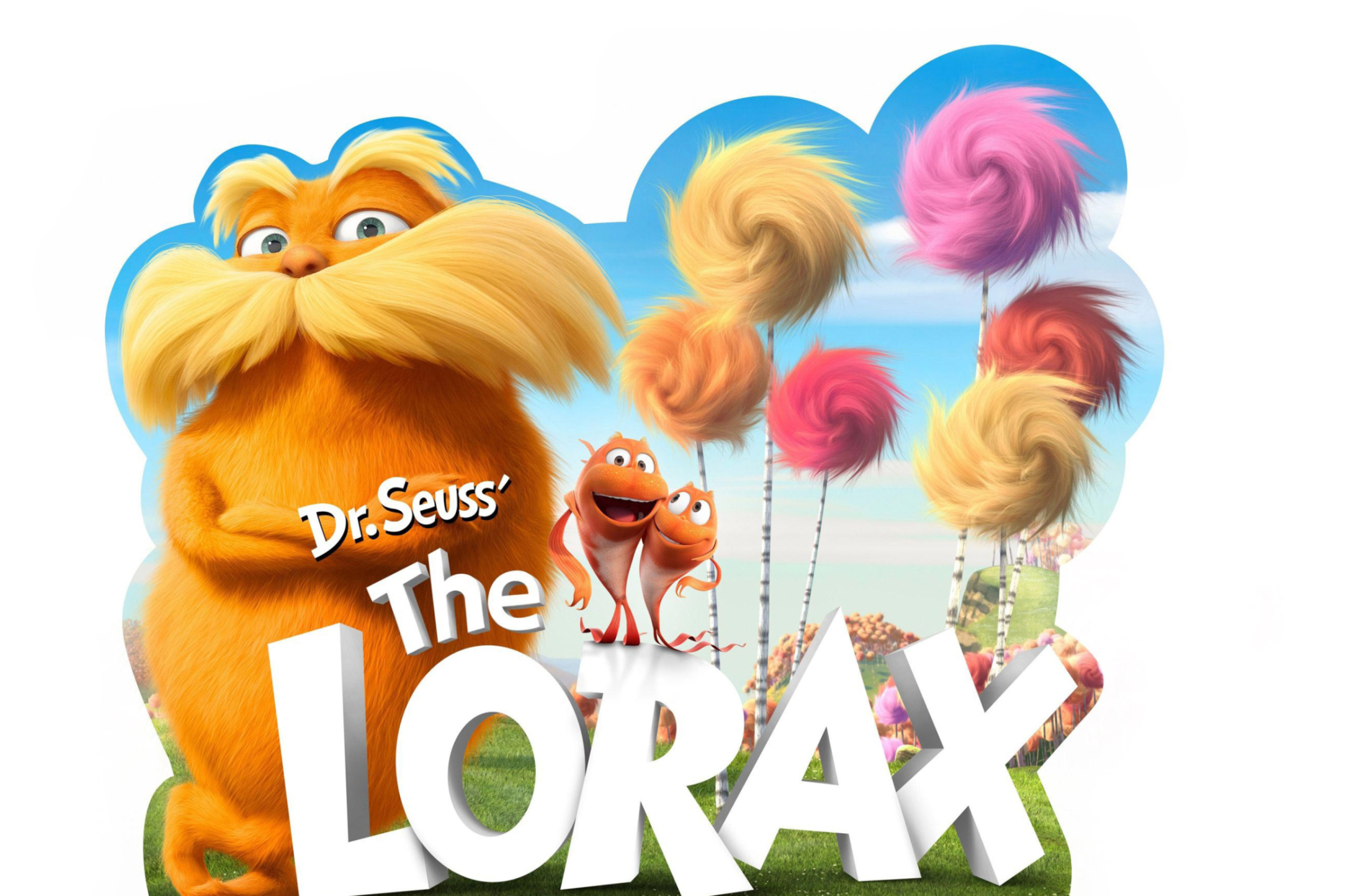 Обои Dr Seuss The Lorax Movie 2880x1920