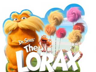 Dr Seuss The Lorax Movie wallpaper 320x240