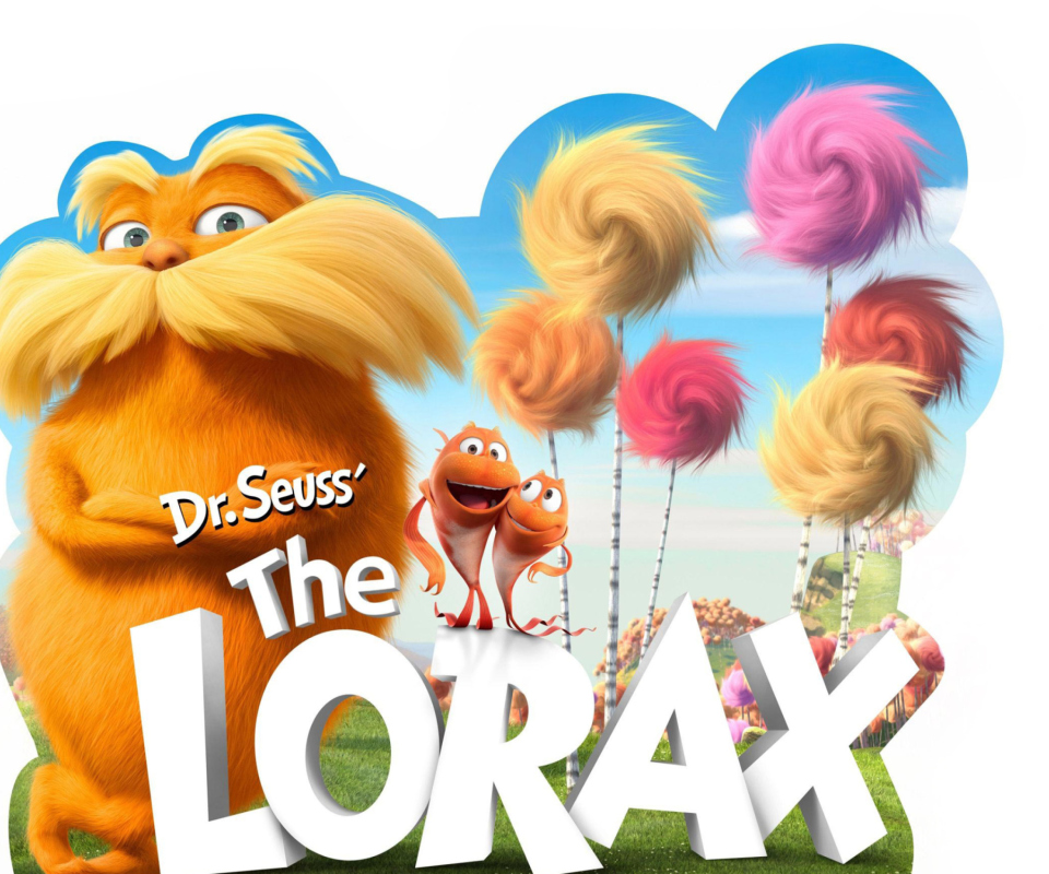 Das Dr Seuss The Lorax Movie Wallpaper 960x800
