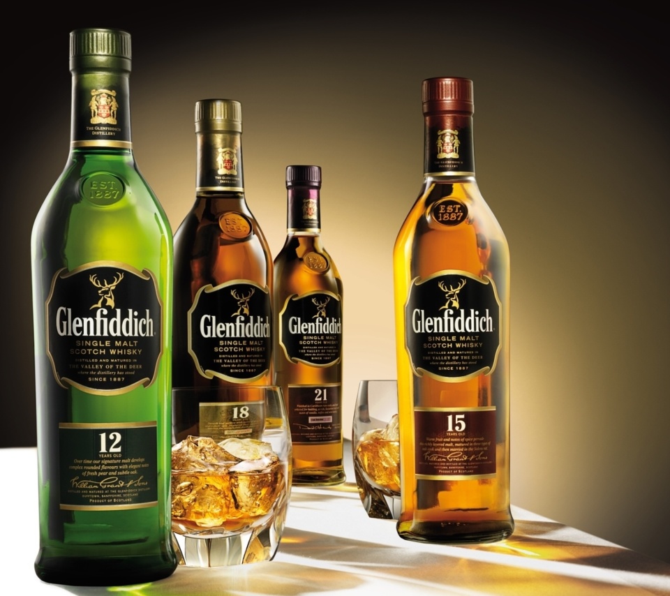 Fondo de pantalla Glenfiddich special reserve 12 yo single malt scotch whiskey 960x854