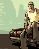 Gta San Andreas wallpaper 128x160