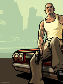 Screenshot №1 pro téma Gta San Andreas 240x320