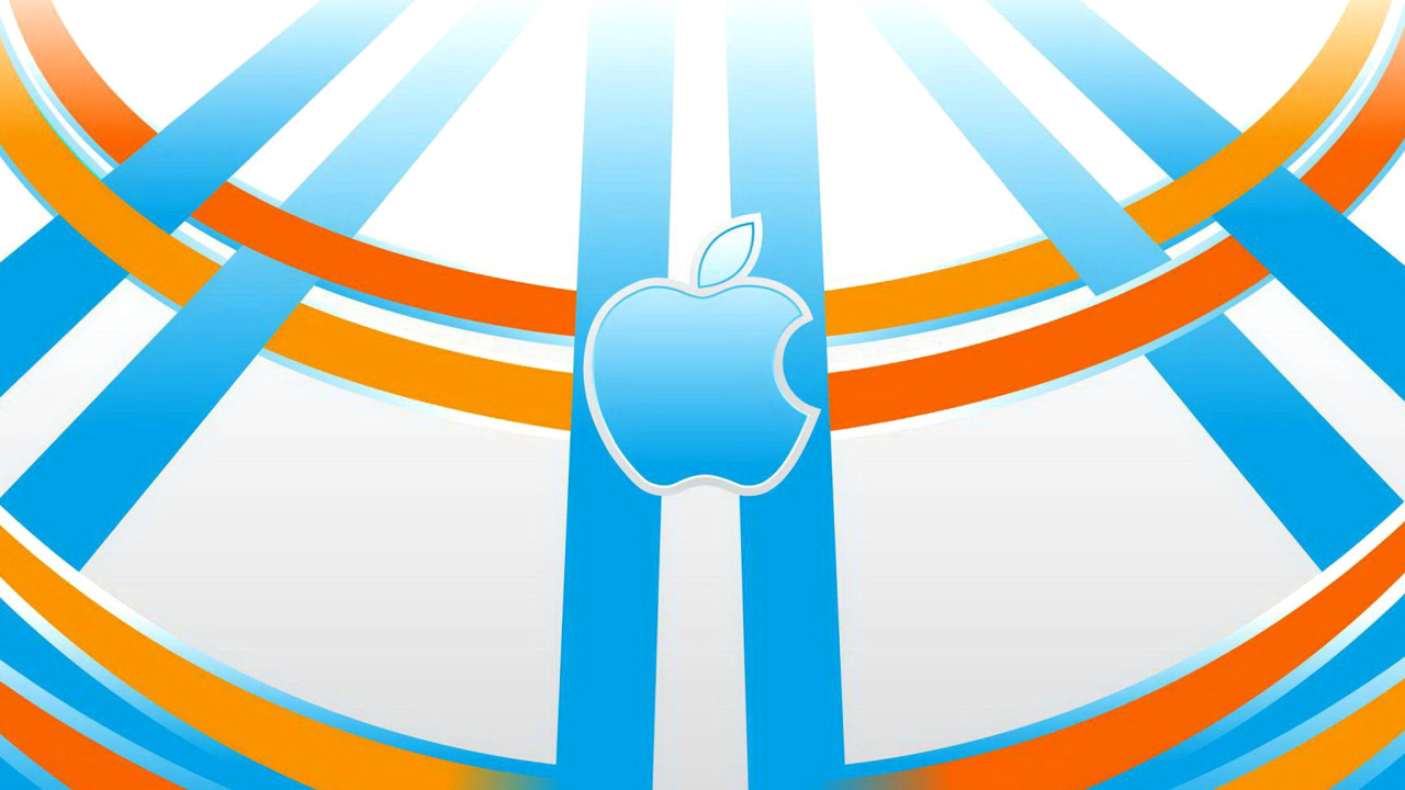 Das Apple Emblem Wallpaper 1280x720