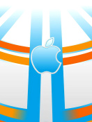 Das Apple Emblem Wallpaper 132x176