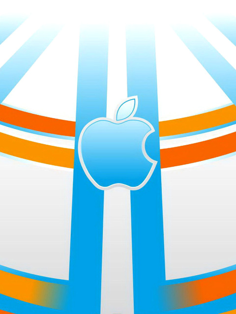 Apple Emblem wallpaper 480x640