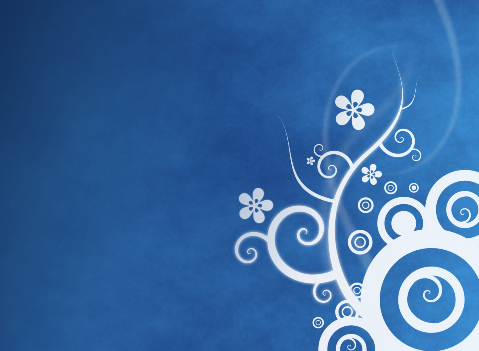 White Blue Abstraction wallpaper 1920x1408