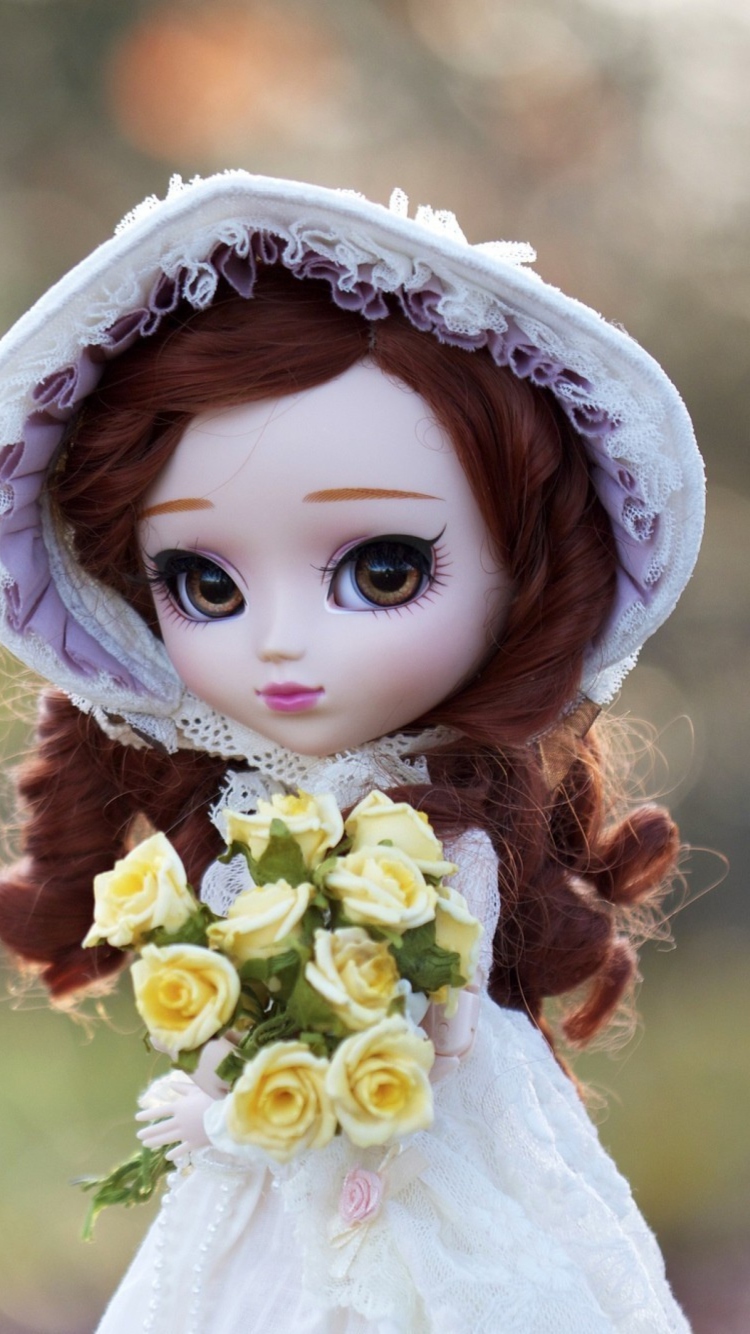 Fondo de pantalla Romantic Doll 750x1334