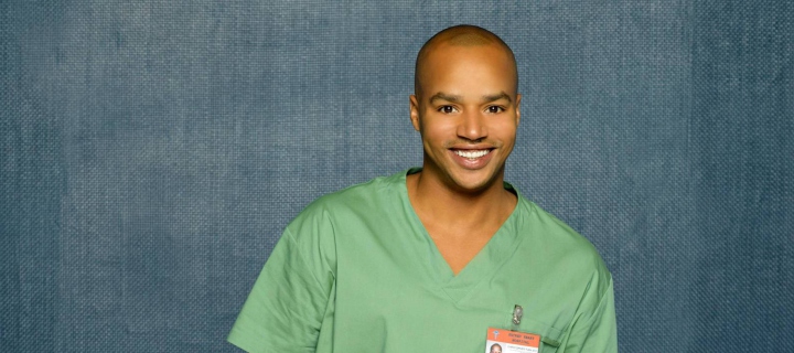 Scrubs - Donald Faison wallpaper 720x320