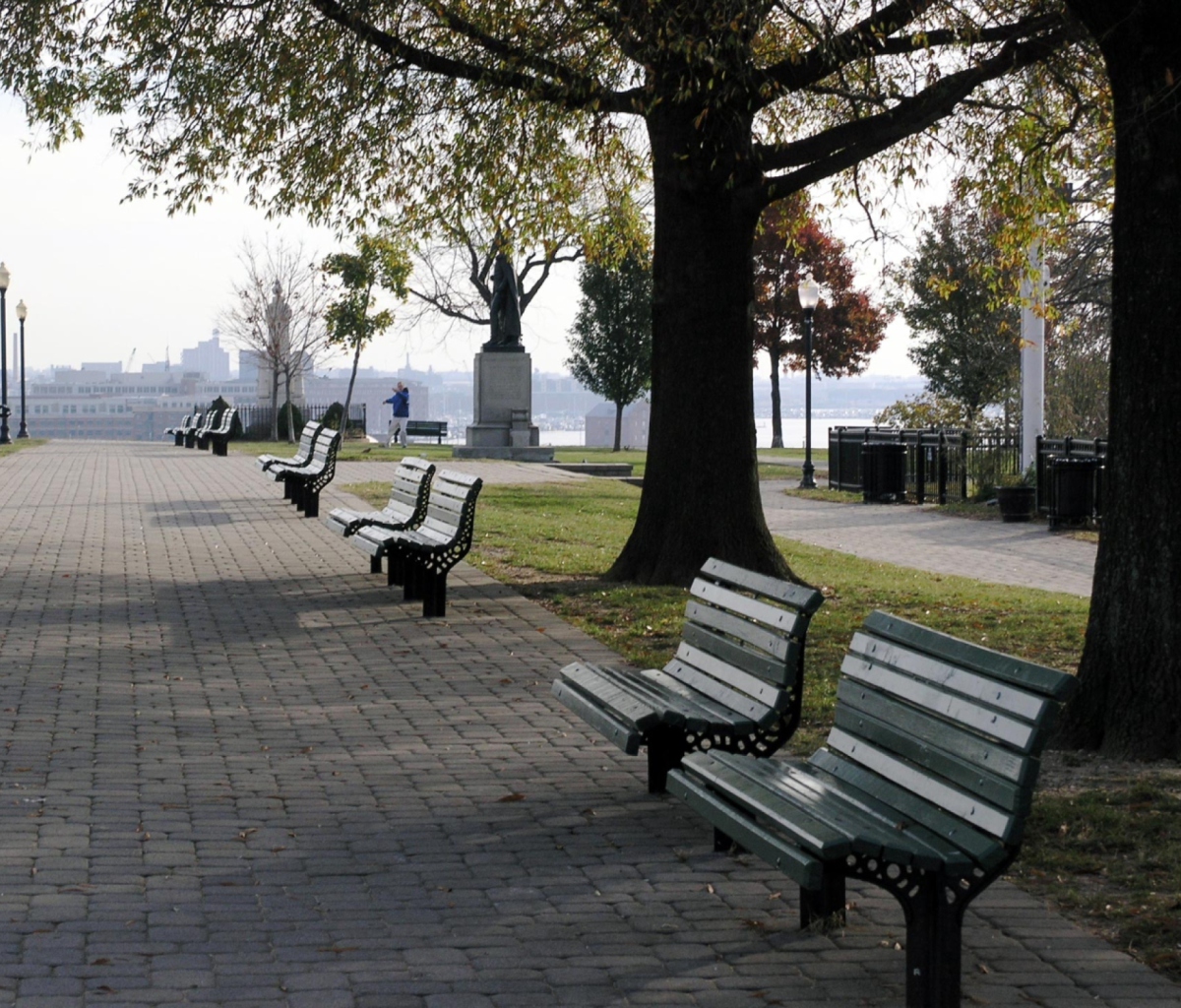 Обои Federal Hill Park In Baltimore 1200x1024