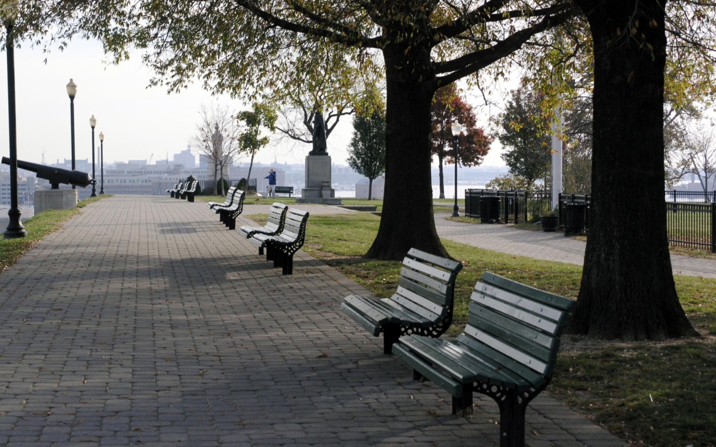 Fondo de pantalla Federal Hill Park In Baltimore 1440x900