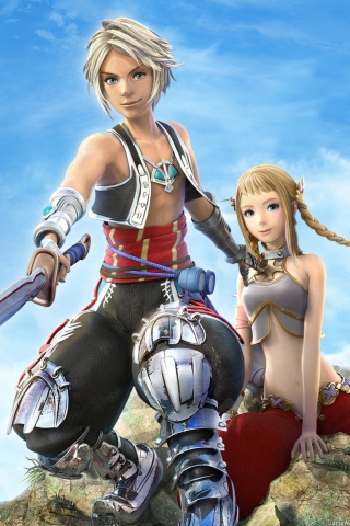 Vaan and Penelo - Final Fantasy XII screenshot #1 320x480