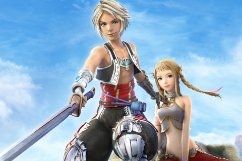 Vaan and Penelo - Final Fantasy XII screenshot #1 480x320