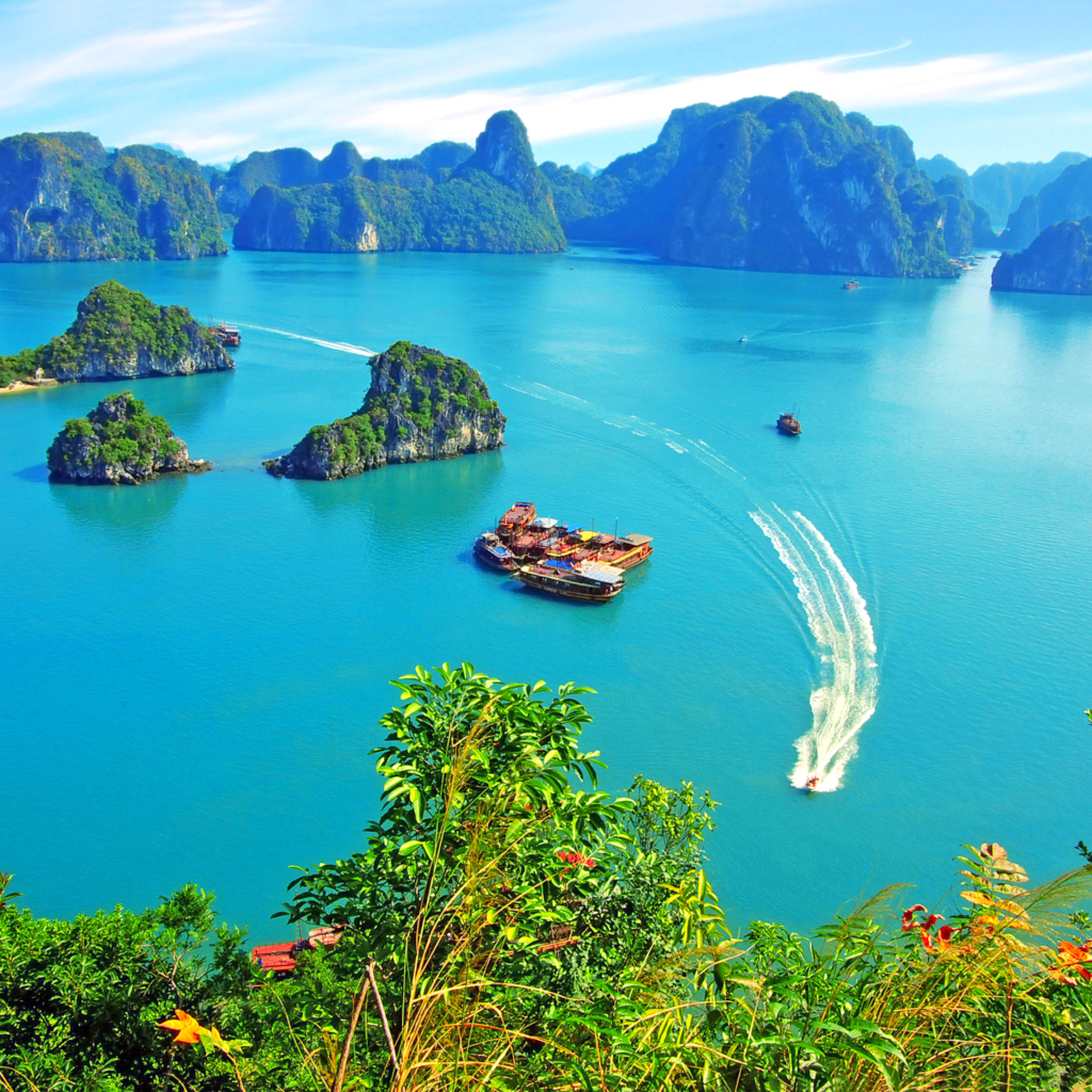 Das Vietnam, Halong Bay Wallpaper 1024x1024