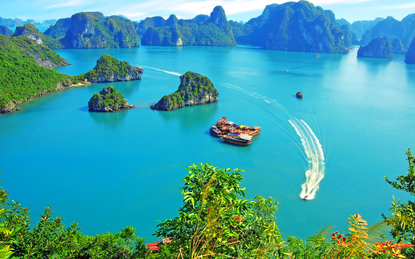 Обои Vietnam, Halong Bay 1440x900