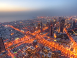 Das United Arab Emirates, Dubai Wallpaper 320x240