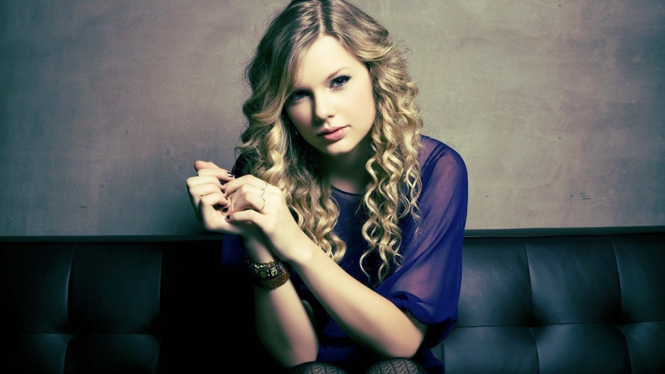 Fondo de pantalla Taylor Swift 1366x768