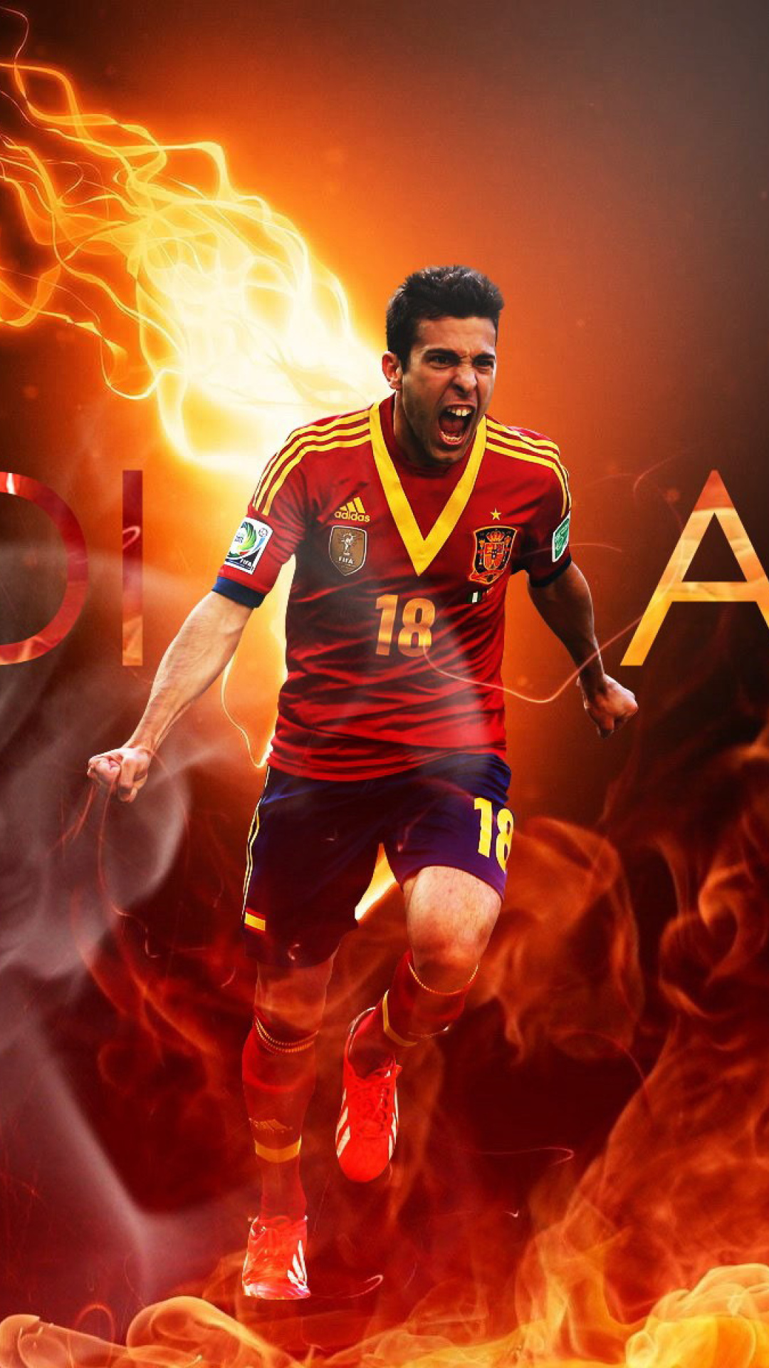 Jordi Alba wallpaper 1080x1920