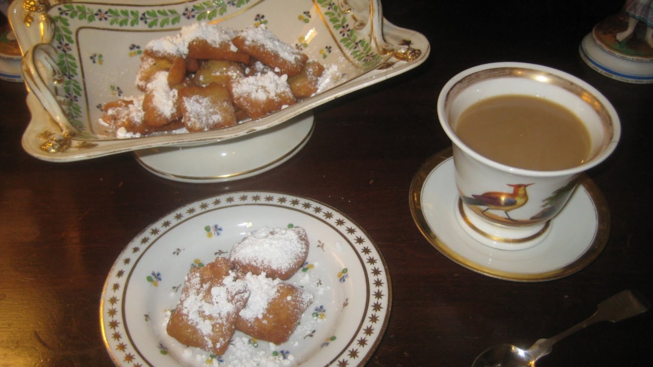 Das Café Au Lait Beignets Wallpaper 1280x720