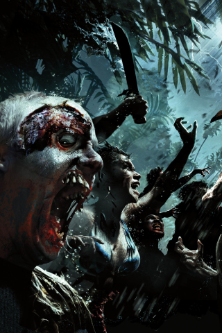 Fondo de pantalla Dead Island: Riptide 320x480