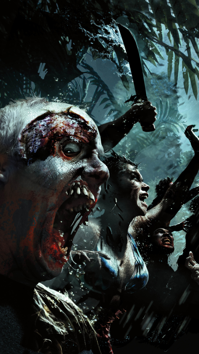 Fondo de pantalla Dead Island: Riptide 640x1136