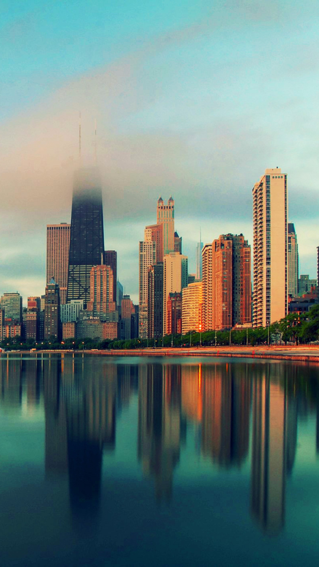 Das Chicago Cityscape Wallpaper 1080x1920