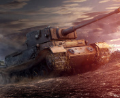 Fondo de pantalla ARL 44 Tank from World of Tanks 176x144