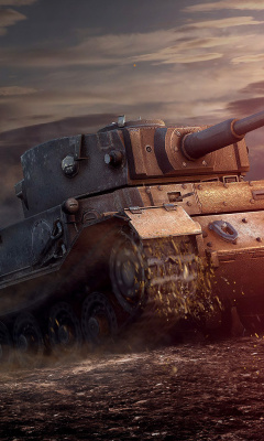 ARL 44 Tank from World of Tanks screenshot #1 240x400