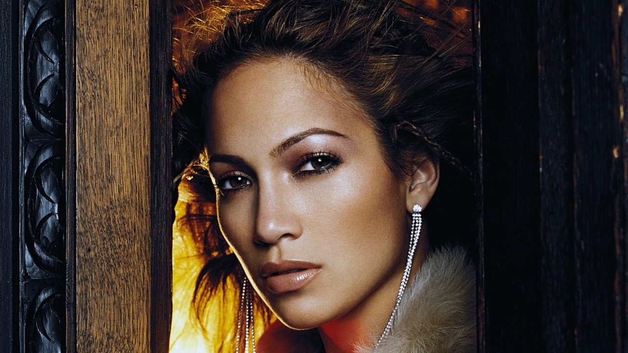 Fondo de pantalla Jennifer Lopez 1280x720