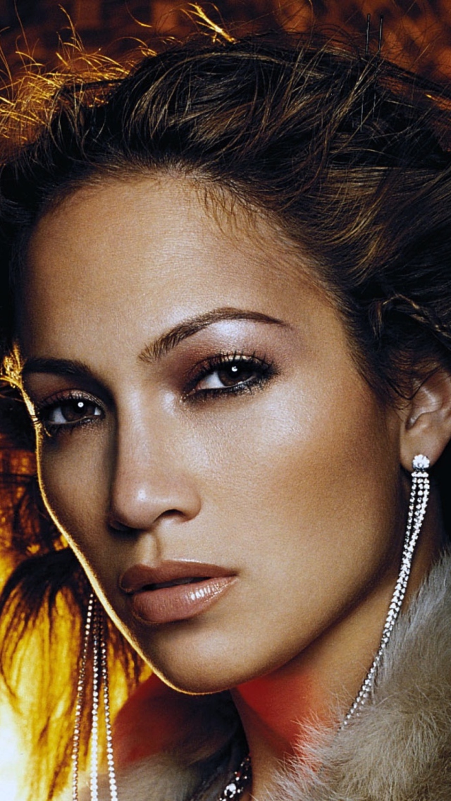 Fondo de pantalla Jennifer Lopez 640x1136