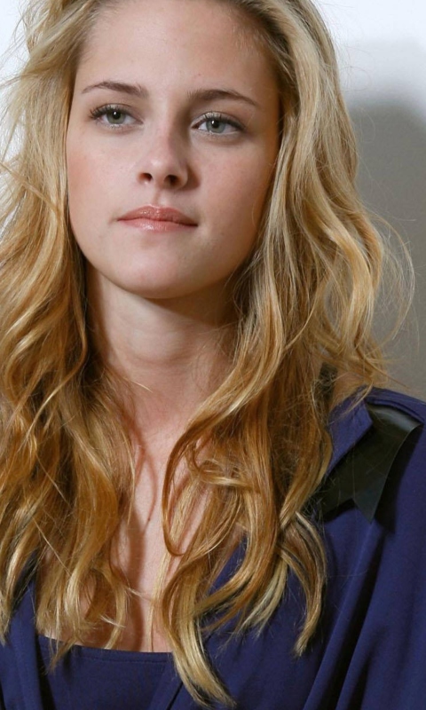 Обои Kristen Stewart Blonde 480x800