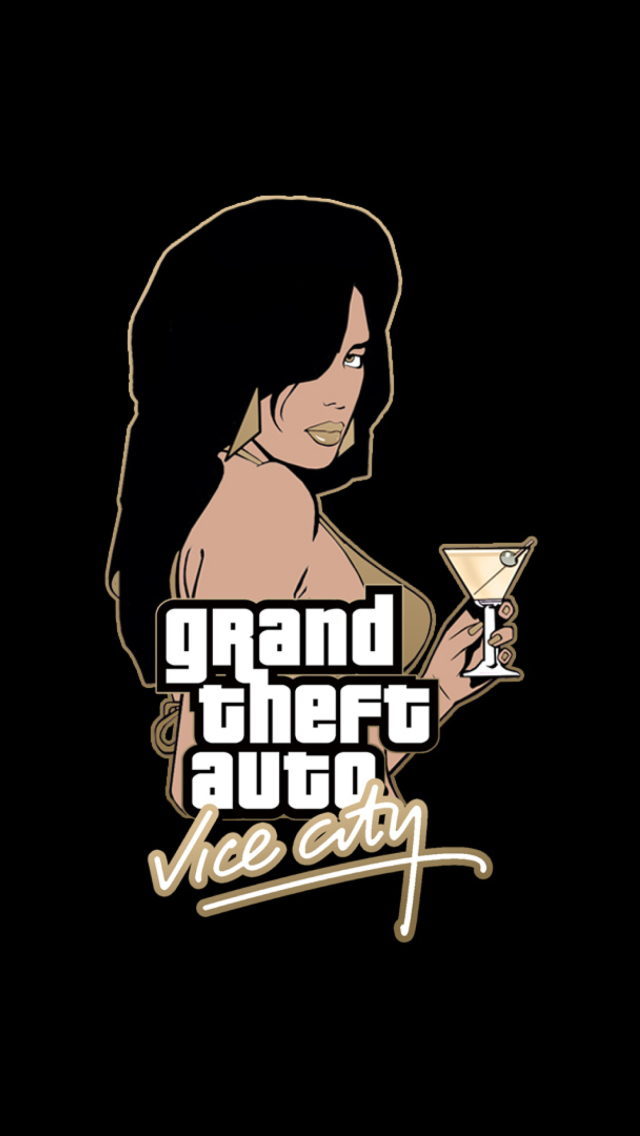 Das Grand Theft Auto Vice City Wallpaper 640x1136